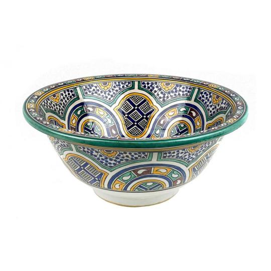 vzorovane farebne marocke umyvadlo vzorovane klasicke kupelna rucne malovane ludove mediteranske rustikalne keramicke umyvadlo umyvadlovy pult kupelnovy nabytok sanitarmybove lameridiana interierovy dizajn zapustene.jpg